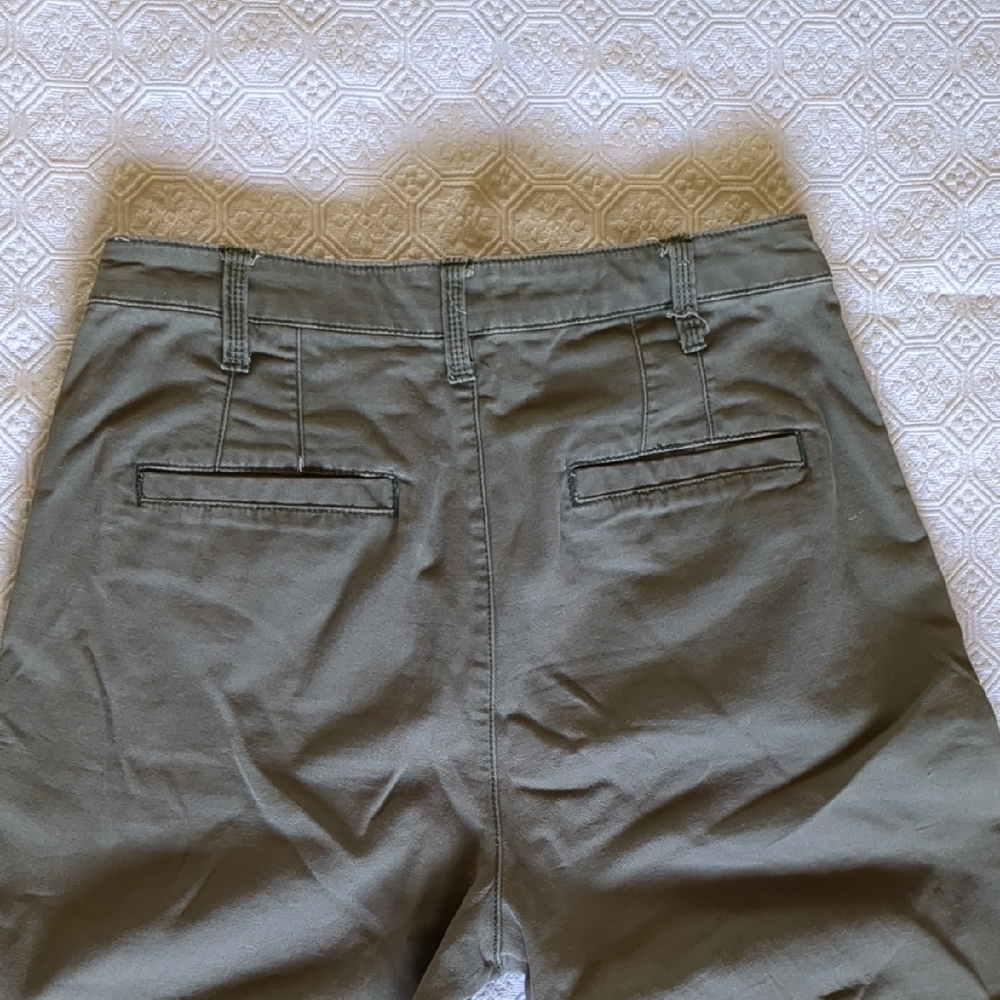 GAP Wide Leg Pants - Olive Green - Picture 9 of 9